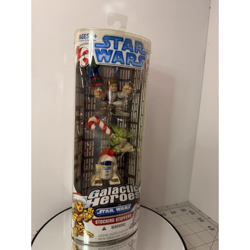Star Wars Galactic Heroes Stocking Stuffers (Luke Skywalker, Yoda, R2-D2) - Picture 2 of 4